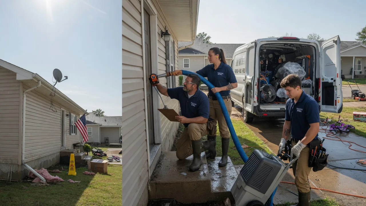 Ceiling Water Damage Restoration in Townsend, WI near me